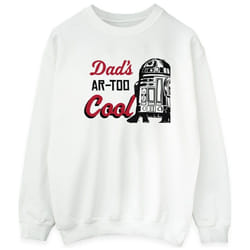 Star Wars - Sweat DADS R2 COOL - Homme (Blanc)