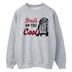 Star Wars - Sweat DADS R2 COOL - Homme (Gris chiné)