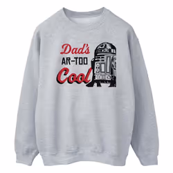 Star Wars - Sweat DADS R2 COOL - Homme (Gris chiné)