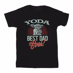 Star Wars - T-shirt MANDALORIAN DAD - Homme (Noir)