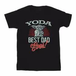 Star Wars - T-shirt MANDALORIAN DAD - Homme (Noir)