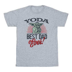 Star Wars - T-shirt MANDALORIAN DAD - Homme (Gris chiné)