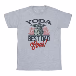 Star Wars - T-shirt MANDALORIAN DAD - Homme (Gris chiné)
