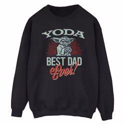 Star Wars - Sweat MANDALORIAN DAD - Homme (Noir)