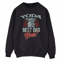 Star Wars - Sweat MANDALORIAN DAD - Homme (Noir)