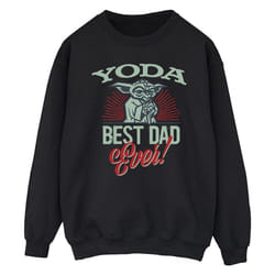 Star Wars - Sweat MANDALORIAN DAD - Homme (Noir)
