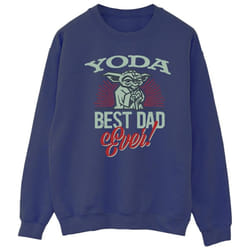 Star Wars - Sweat MANDALORIAN DAD - Homme (Bleu marine)