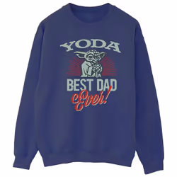 Star Wars - Sweat MANDALORIAN DAD - Homme (Bleu marine)