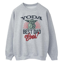 Star Wars - Sweat MANDALORIAN DAD - Homme (Gris chiné)