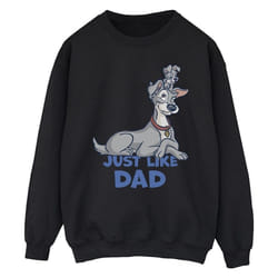 Disney - Sweat LADY AND THE TRAMP JUST LIKE DAD - Homme (Noir)