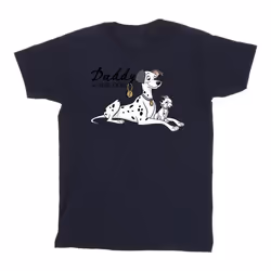 Disney - T-shirt DALMATIANS TOP DOG - Homme (Bleu marine)