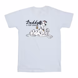 Disney - T-shirt DALMATIANS TOP DOG - Homme (Blanc)