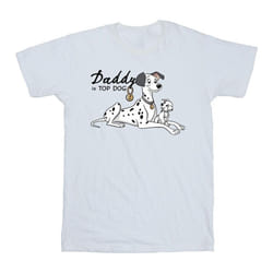 Disney - T-shirt DALMATIANS TOP DOG - Homme (Blanc)