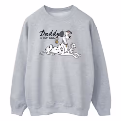 Disney - Sweat DALMATIANS TOP DOG - Homme (Gris chiné)