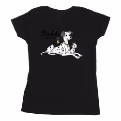 Disney - T-shirt DALMATIANS TOP DOG - Femme (Noir)