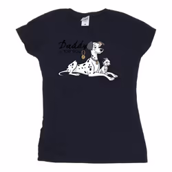 Disney - T-shirt DALMATIANS TOP DOG - Femme (Bleu marine)