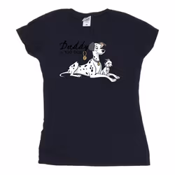 Disney - T-shirt DALMATIANS TOP DOG - Femme (Bleu marine)