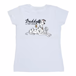 Disney - T-shirt DALMATIANS TOP DOG - Femme (Blanc)