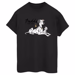 Disney - T-shirt DALMATIANS TOP DOG - Femme (Noir)