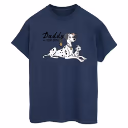 Disney - T-shirt DALMATIANS TOP DOG - Femme (Bleu marine)