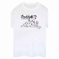 Disney - T-shirt DALMATIANS TOP DOG - Femme (Blanc)