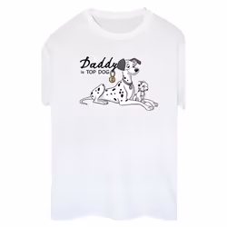 Disney - T-shirt DALMATIANS TOP DOG - Femme (Blanc)