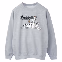 Disney - Sweat DALMATIANS TOP DOG - Femme (Gris chiné)