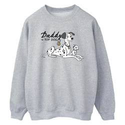 Disney - Sweat DALMATIANS TOP DOG - Femme (Gris chiné)