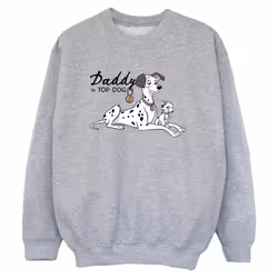 Disney - Sweat DALMATIANS TOP DOG - Garçon (Gris chiné)