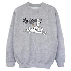 Disney - Sweat DALMATIANS TOP DOG - Garçon (Gris chiné)