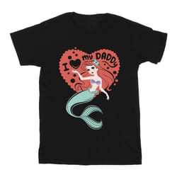 Disney - T-shirt THE LITTLE MERMAID DADDY - Homme (Noir)
