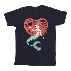 Disney - T-shirt THE LITTLE MERMAID DADDY - Homme (Bleu marine)