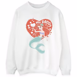 Disney - Sweat THE LITTLE MERMAID DADDY - Homme (Blanc)