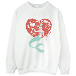 Disney - Sweat THE LITTLE MERMAID DADDY - Homme (Blanc)