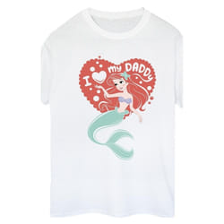 Disney - T-shirt THE LITTLE MERMAID DADDY - Femme (Blanc)