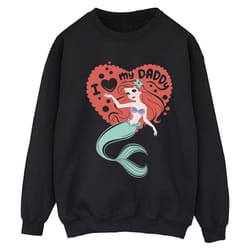 Disney - Sweat THE LITTLE MERMAID DADDY - Femme (Noir)