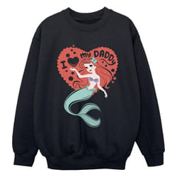 Disney - Sweat THE LITTLE MERMAID DADDY - Garçon (Noir)