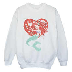 Disney - Sweat THE LITTLE MERMAID DADDY - Garçon (Blanc)