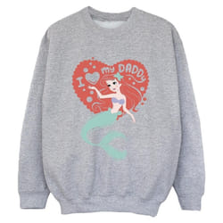Disney - Sweat THE LITTLE MERMAID DADDY - Garçon (Gris chiné)