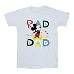 Disney - T-shirt MICKEY MOUSE RAD DAD - Homme (Blanc)