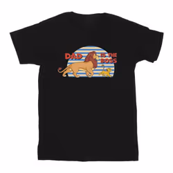 Disney - T-shirt THE LION KING DAD BOSS - Homme (Noir)