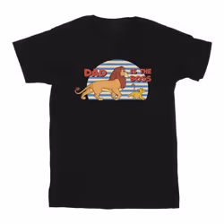 Disney - T-shirt THE LION KING DAD BOSS - Homme (Noir)