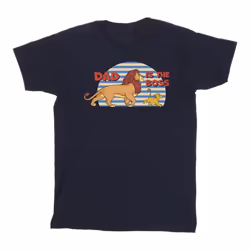 Disney - T-shirt THE LION KING DAD BOSS - Homme (Bleu marine)