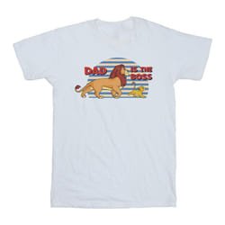 Disney - T-shirt THE LION KING DAD BOSS - Homme (Blanc)