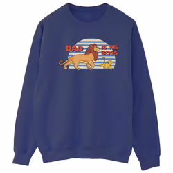 Disney - Sweat THE LION KING DAD BOSS - Homme (Bleu marine)