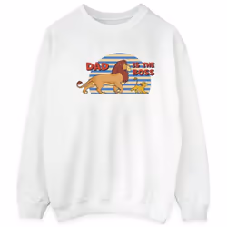 Disney - Sweat THE LION KING DAD BOSS - Homme (Blanc)