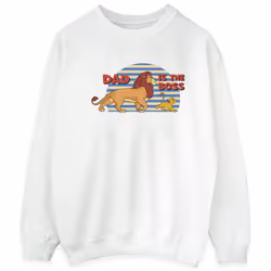 Disney - Sweat THE LION KING DAD BOSS - Homme (Blanc)