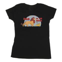 Disney - T-shirt THE LION KING DAD BOSS - Femme (Noir)