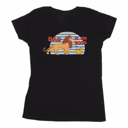 Disney - T-shirt THE LION KING DAD BOSS - Femme (Noir)