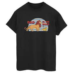 Disney - T-shirt THE LION KING DAD BOSS - Femme (Noir)